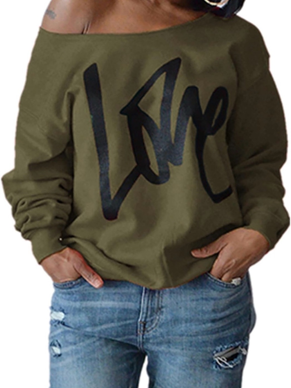 YANEKOP OVERSIZED SWEATSHIRT